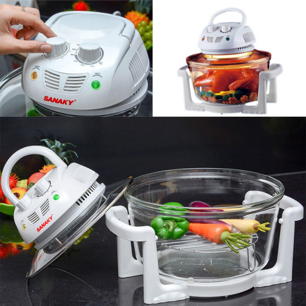 Nồi Nướng Thủy Tinh Sanaky VH-148T/D - bapize.baby - bapize