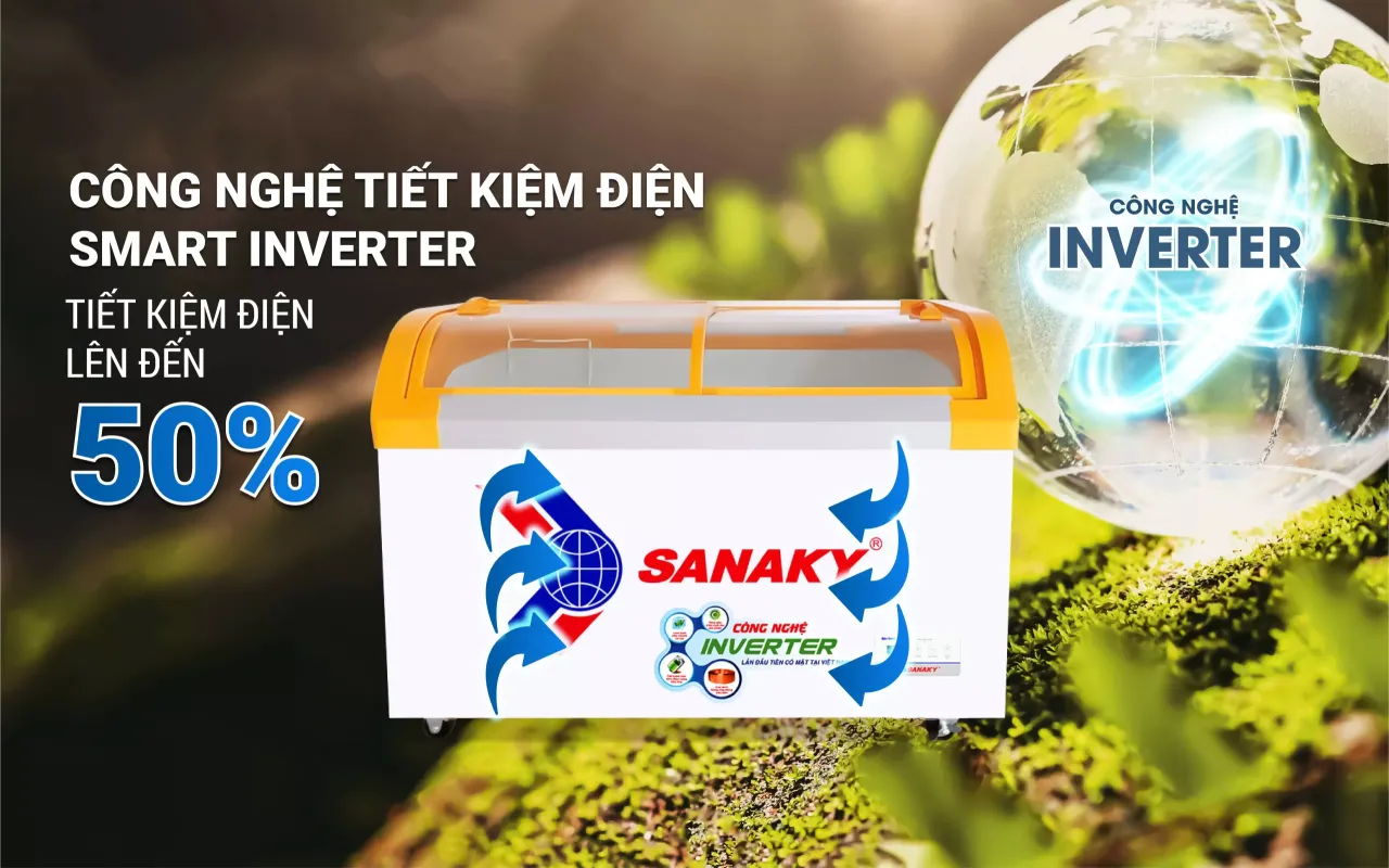 Tủ Đông Sanaky Inverter VH-3899K3B 280 lít - bapize.baby - bapize