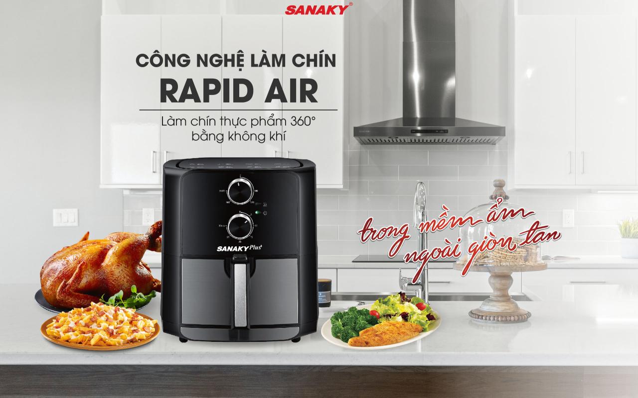 Nồi chiên không dầu VH-60WM1 - bapize.baby - bapize