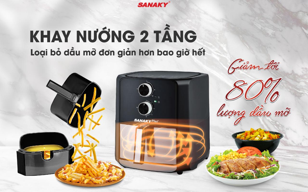 Nồi chiên không dầu VH-60WM1 - bapize.baby - bapize