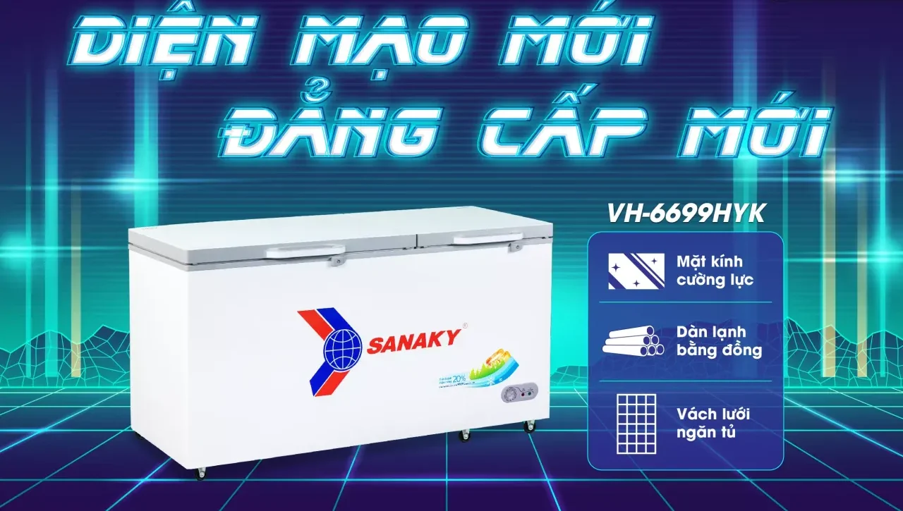 Tủ Đông Sanaky VH-6699HYK 530 lít - bapize.baby - bapize