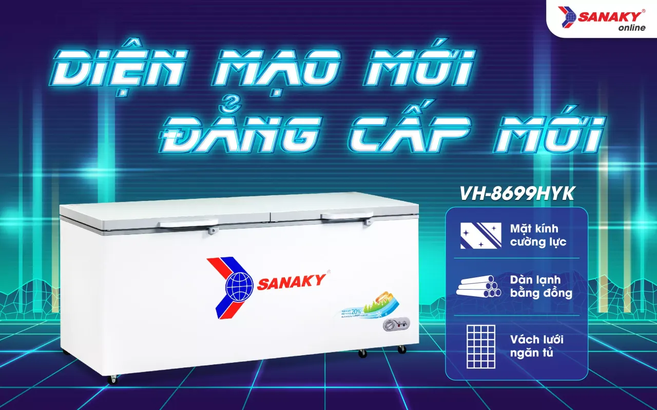 Tủ Đông Sanaky VH-8699HYK 761 lít - bapize.baby - bapize