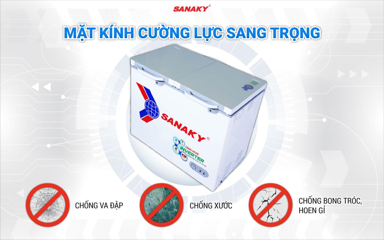 Tủ Đông Sanaky Inverter VH-2899A4K 235 lít - bapize.baby - bapize