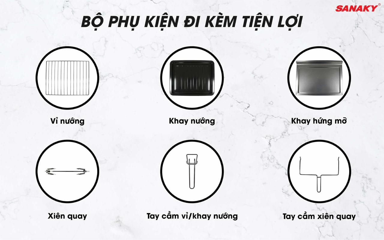 Lò Nướng Sanaky VH-809S2D/N2D - bapize.baby - bapize