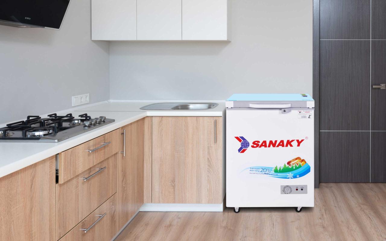 Tủ Đông Sanaky VH-1599HYKD 100 lít - bapize.baby - bapize