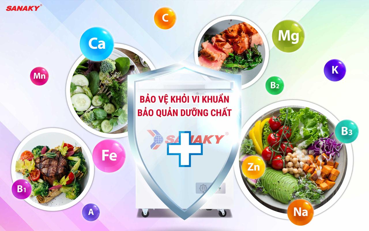 Tủ Đông Sanaky VH-1599HY 100 lít - bapize.baby - bapize