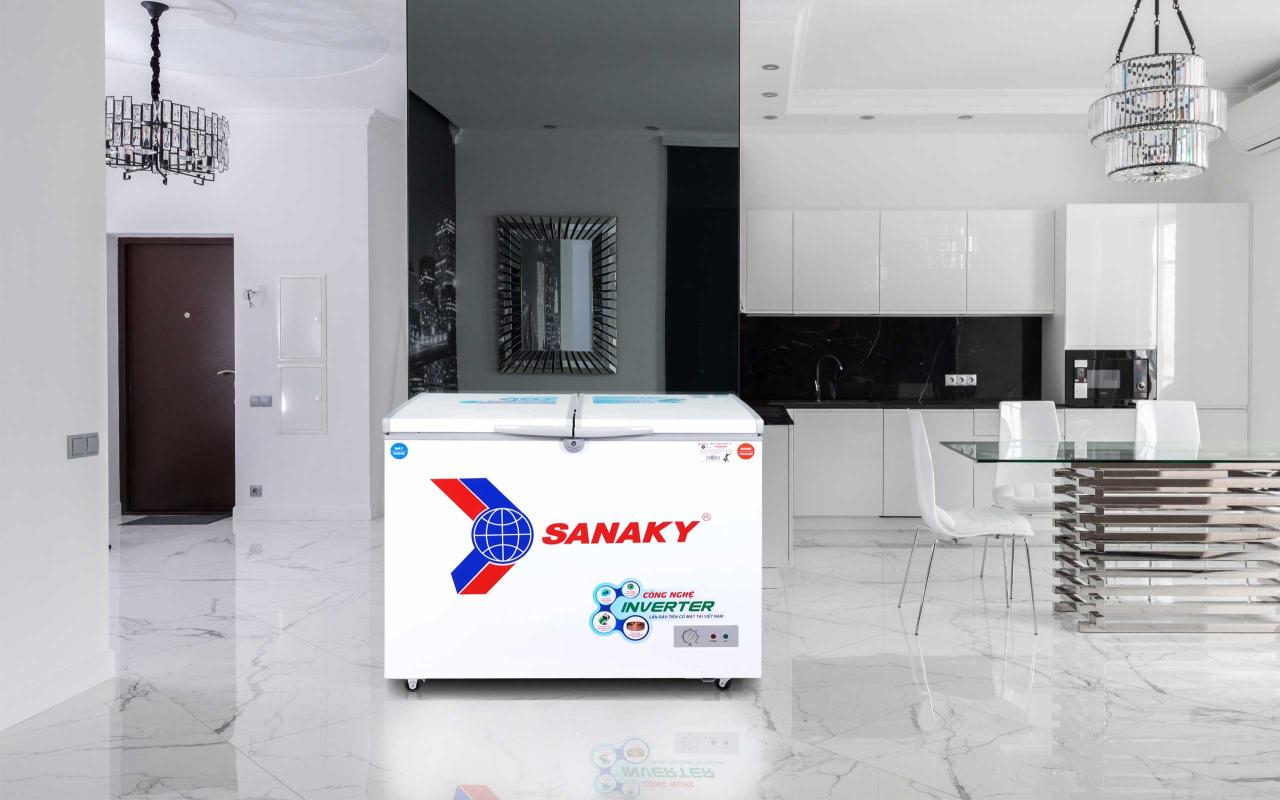 Tủ Đông Sanaky Inverter VH-2599W3 195 lít - bapize.baby - bapize