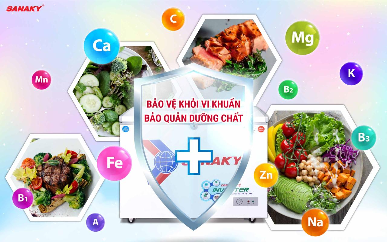Tủ Đông Sanaky Inverter VH-3699W3 260 lít - bapize.baby - bapize