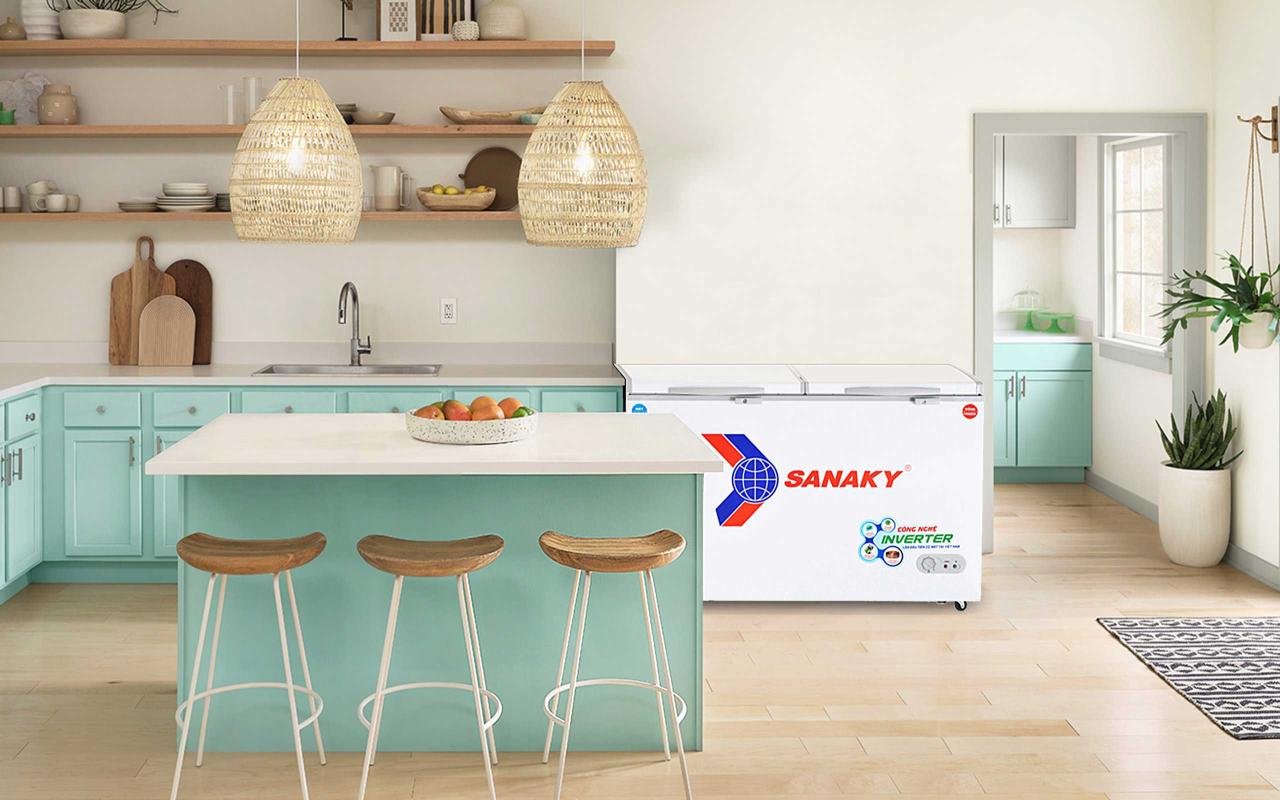 Tủ Đông Sanaky Inverter VH-5699W3 365 lít - bapize.baby - bapize