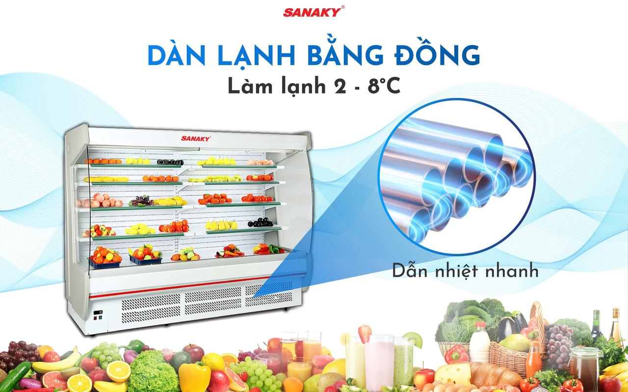 Tủ Mát siêu thị Sanaky VH-25HP - bapize.baby - bapize