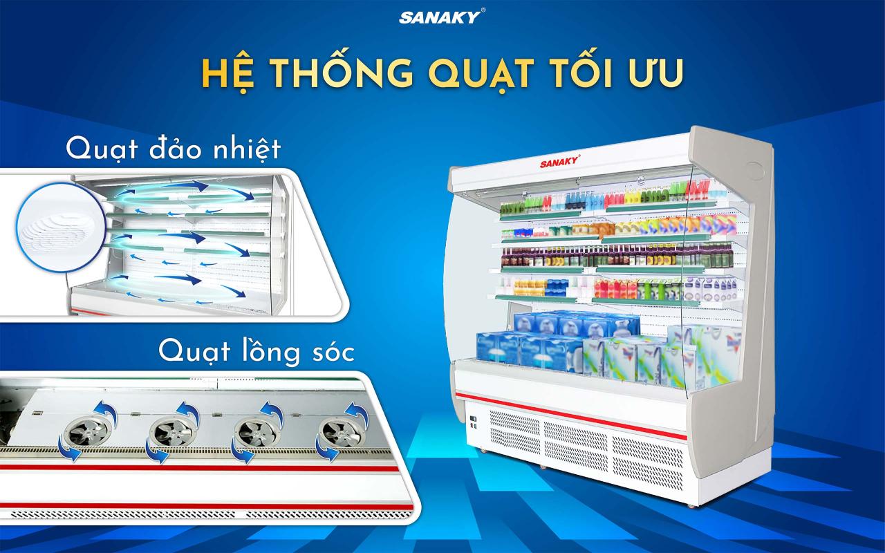 Tủ Mát siêu thị Sanaky VH-20HP - bapize.baby - bapize