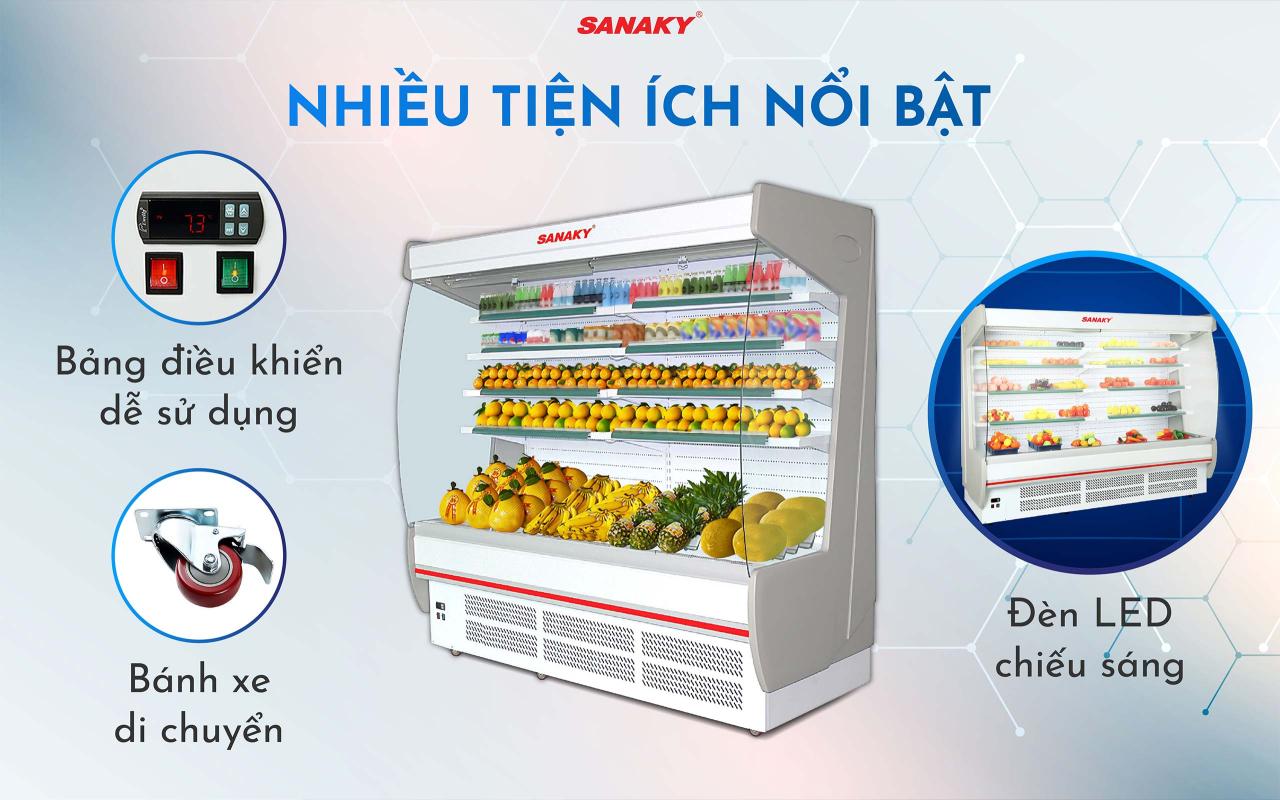 Tủ Mát siêu thị Sanaky VH-25HP - bapize.baby - bapize
