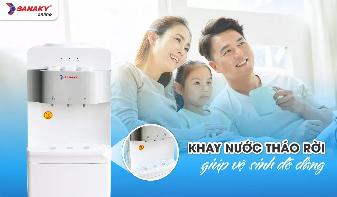 Cây nước nóng lạnh Sanaky SNK-907AHN - bapize.baby - bapize