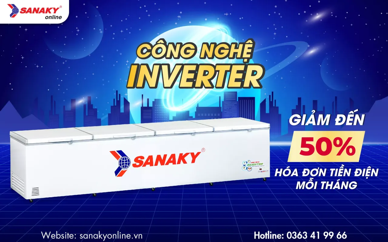 Tủ Đông Sanaky Inverter VH-2399HY3 2026 lít - bapize.baby - bapize