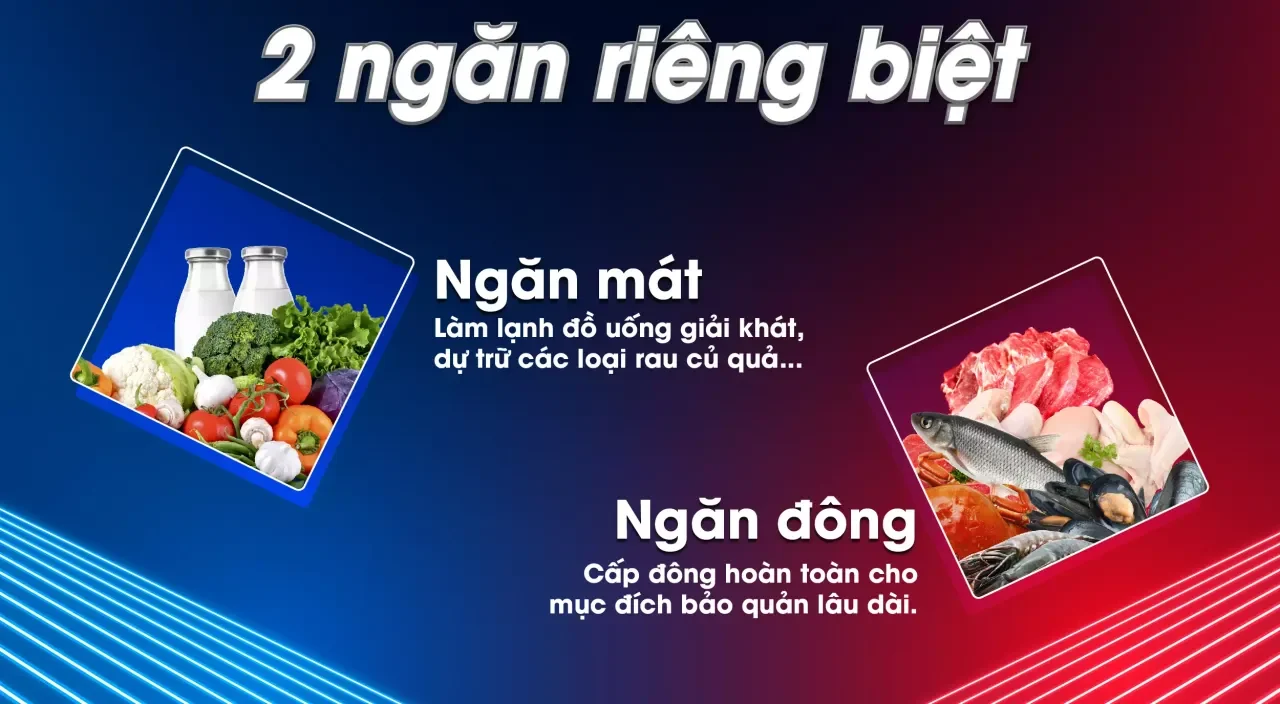 Tủ Đông Sanaky VH-5699W2K 365 lít - bapize.baby - bapize
