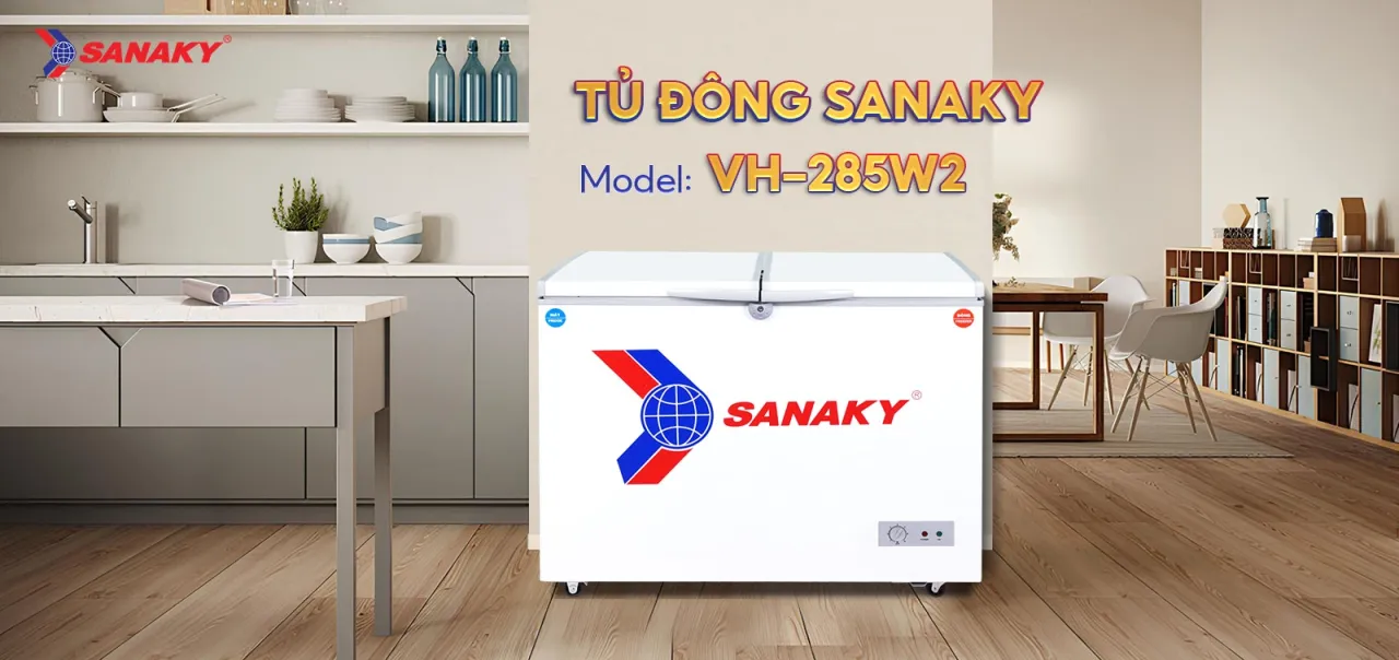 Tủ Đông Sanaky VH-285W2 220 lít - bapize.baby - bapize