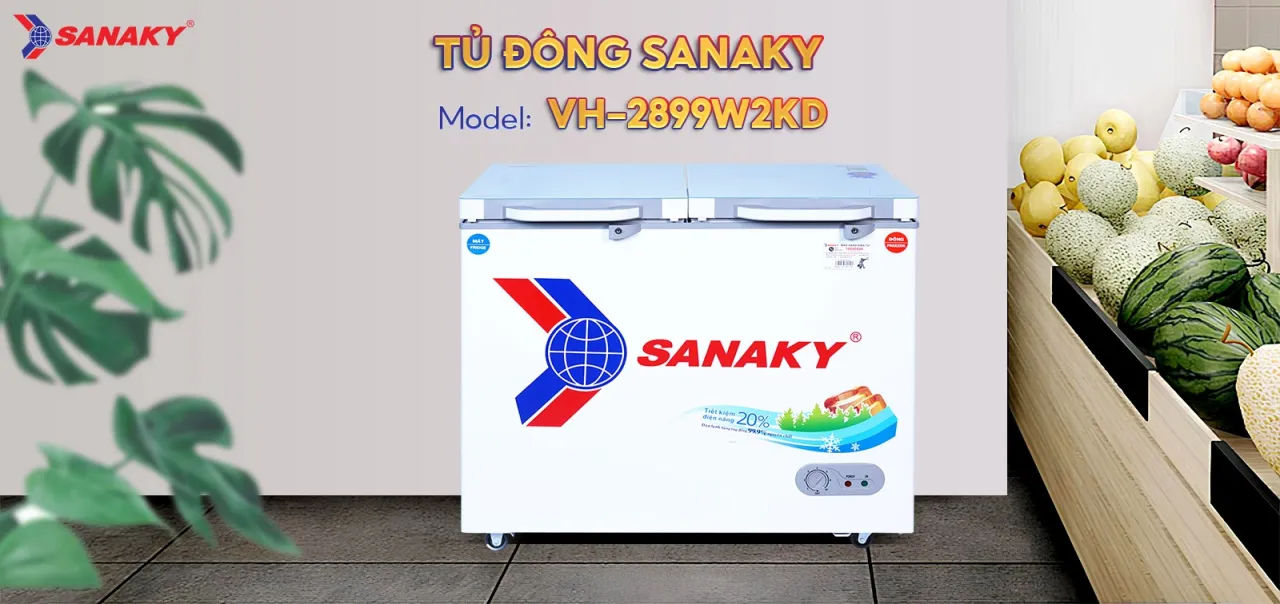Tủ Đông Sanaky VH-2899W2KD - bapize.baby - bapize