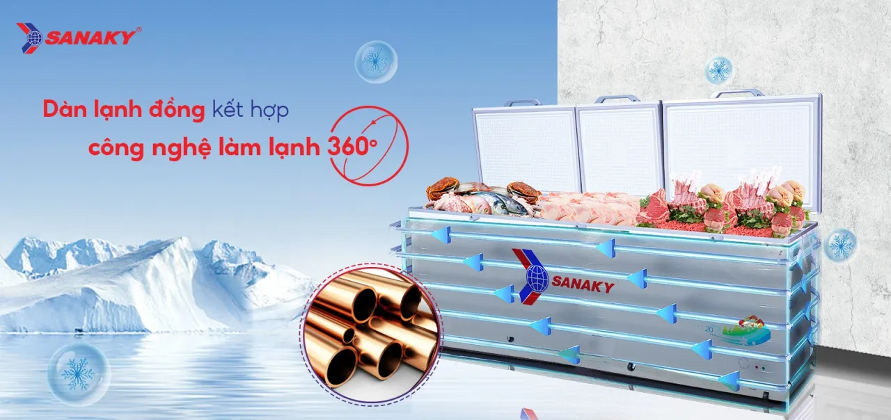 Tủ Đông Sanaky VH-1199HY - bapize.baby - bapize