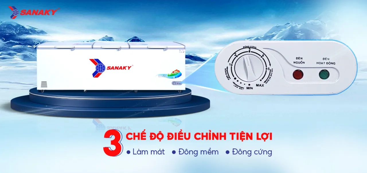 Tủ Đông Sanaky VH-1199HY - bapize.baby - bapize