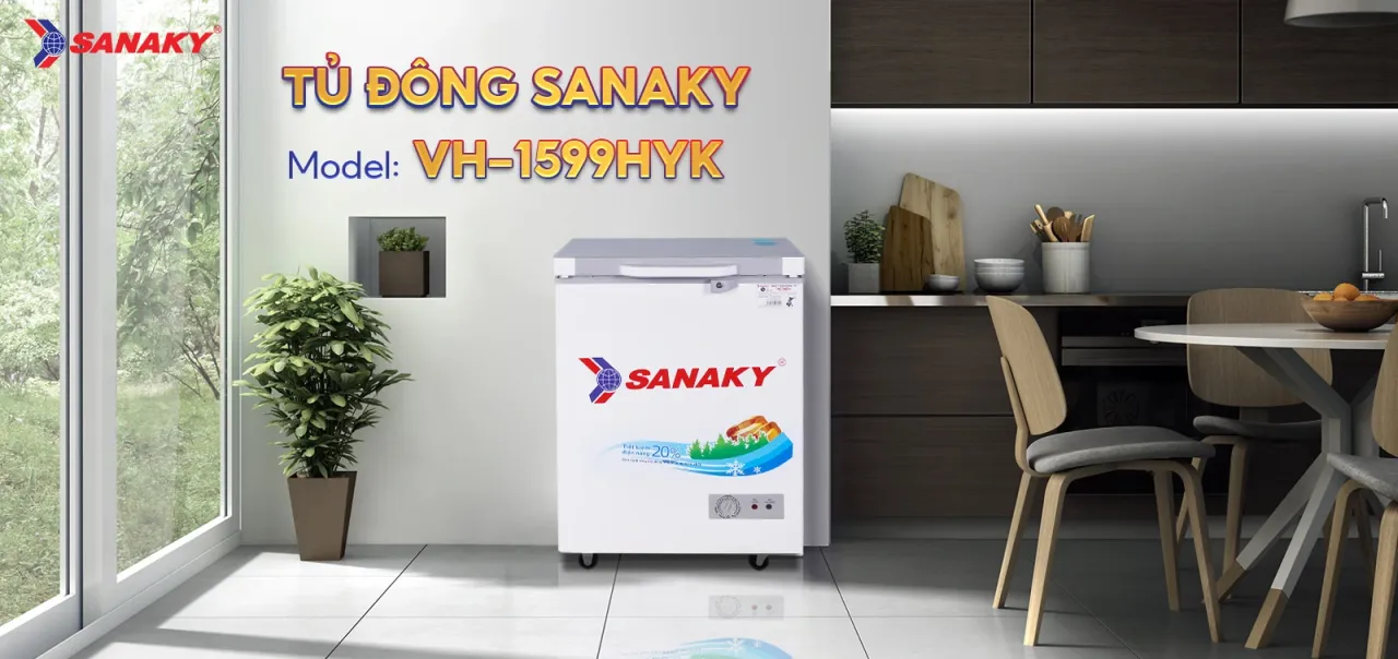 Tủ Đông Sanaky VH-1599HYK - bapize.baby - bapize