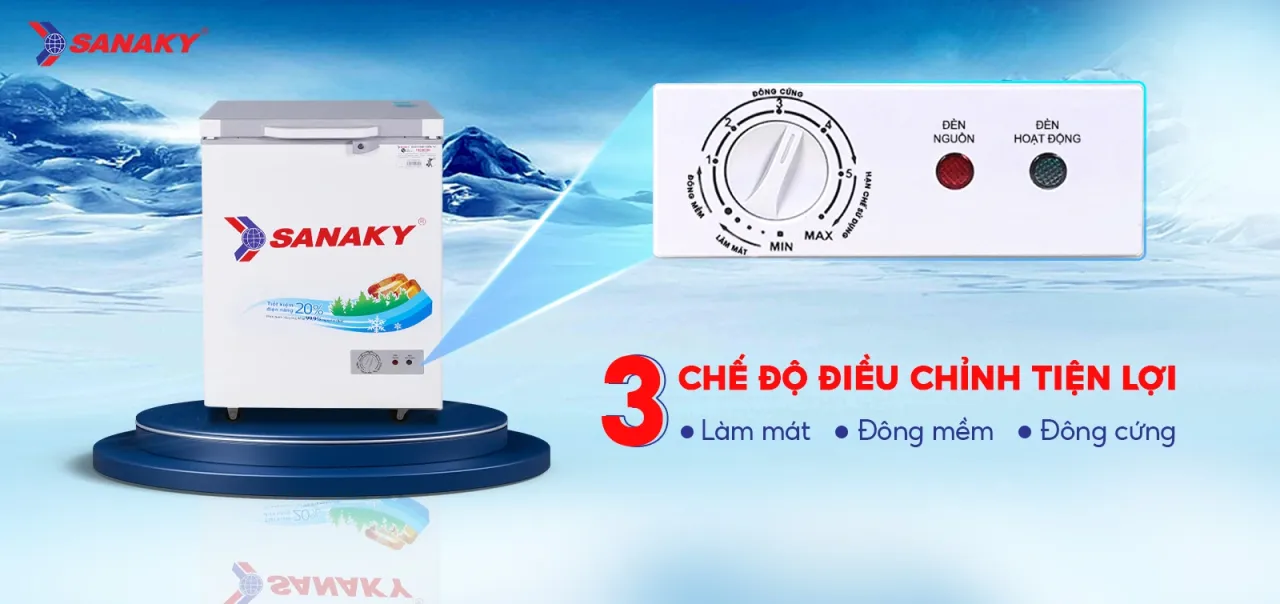 Tủ Đông Sanaky VH-1599HYK - bapize.baby - bapize