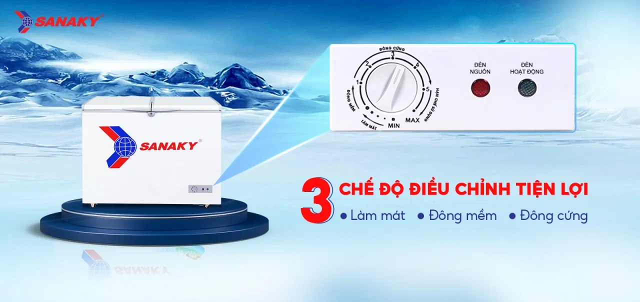Tủ Đông Sanaky VH-225A2 - bapize.baby - bapize