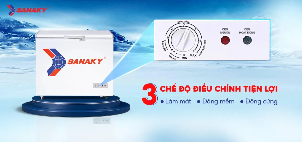 Tủ Đông Sanaky VH-255HY2 - bapize.baby - bapize