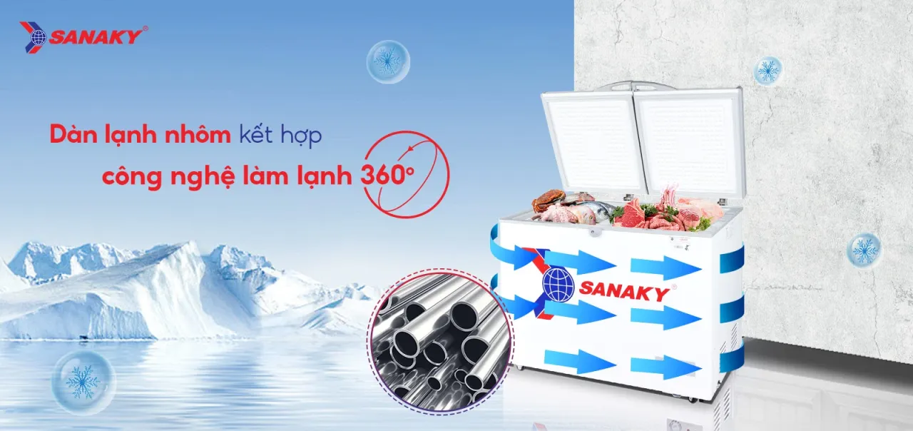 Tủ Đông Sanaky VH-255A2 - bapize.baby - bapize