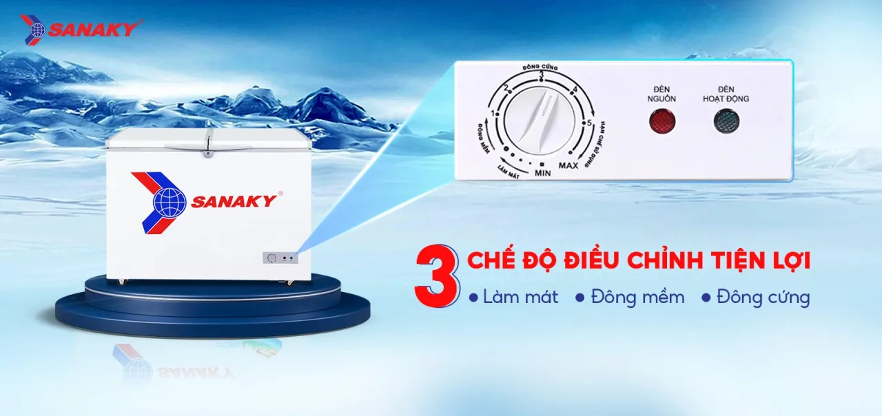 Tủ Đông Sanaky VH-285A2 - bapize.baby - bapize
