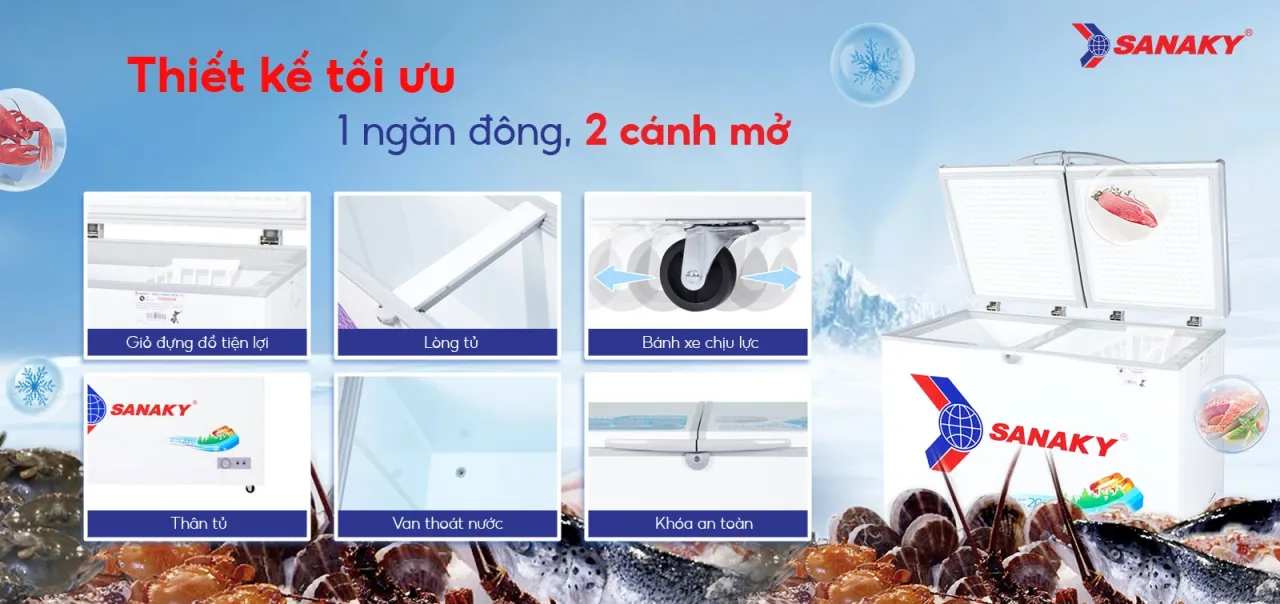 Tủ Đông Sanaky VH-2899A1 - bapize.baby - bapize Tủ Đông Sanaky VH-2899A1 - bapize.baby - bapize