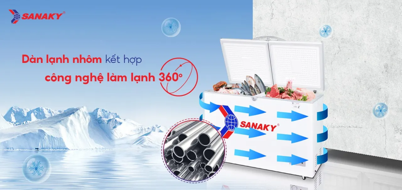 Tủ Đông Sanaky VH-365A2 - bapize.baby - bapize