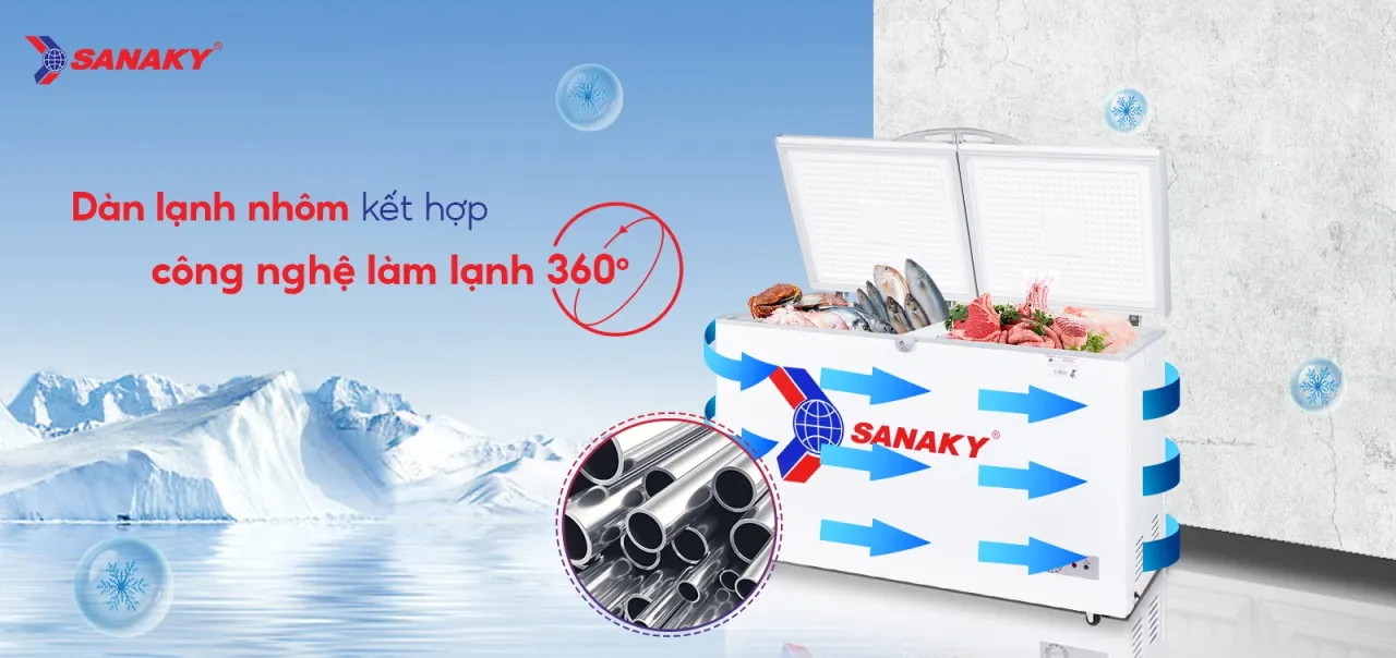 Tủ Đông Sanaky VH-405A2 - bapize.baby - bapize