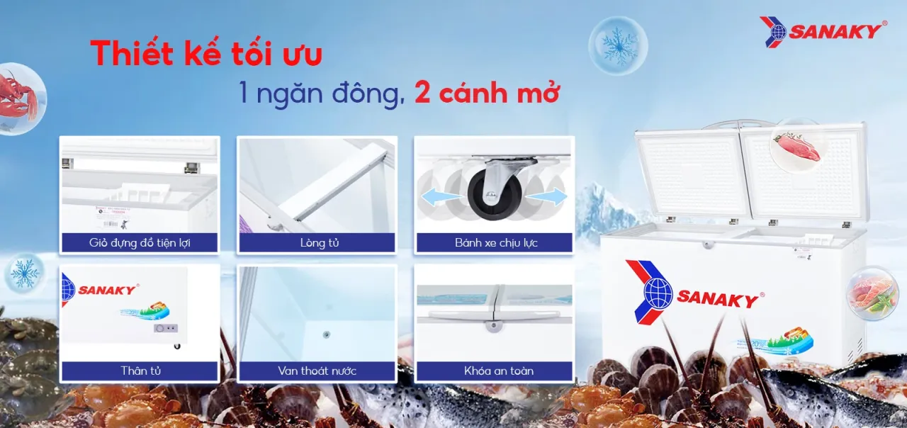 Tủ Đông Sanaky VH-4099A1 - bapize.baby - bapize Tủ Đông Sanaky VH-4099A1 - bapize.baby - bapize