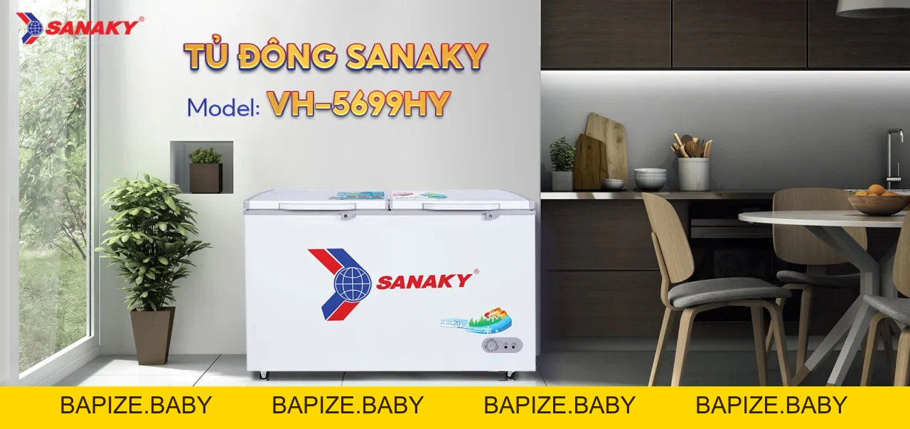 Tủ Đông Sanaky VH-5699HY - bapize.baby - bapize