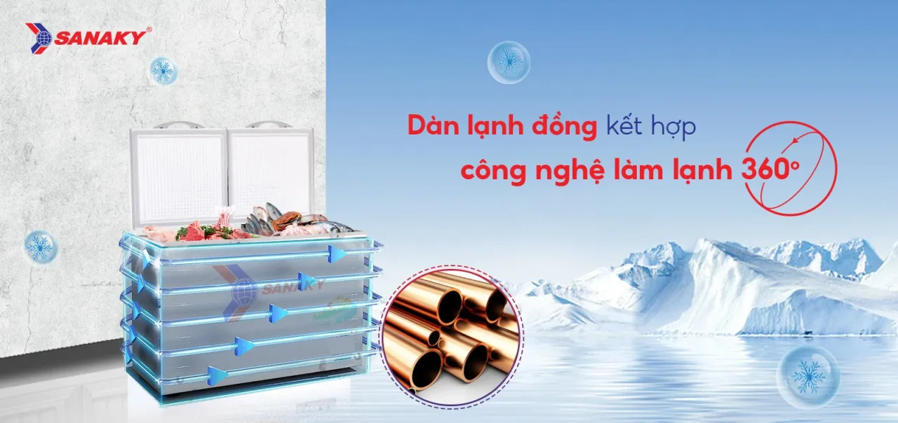 Tủ Đông Sanaky VH-5699HY - bapize.baby - bapize