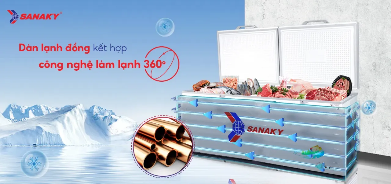 Tủ Đông Sanaky VH-8699HY - bapize.baby - bapize