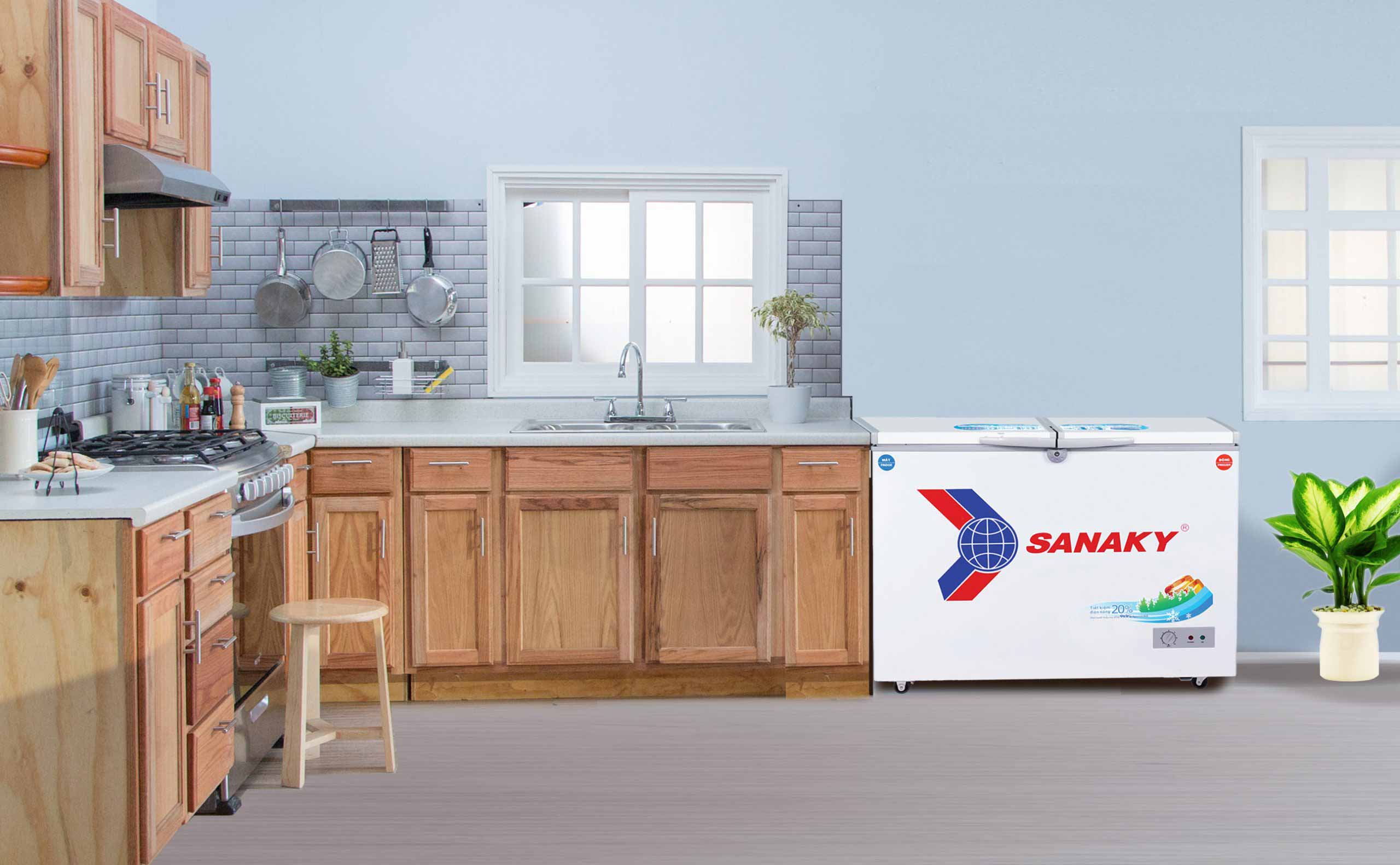 Tủ Đông Sanaky VH-2899W1 220 lít - bapize.baby - bapize